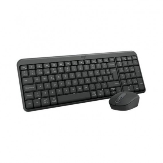 Teclado + Raton LOGITECH MK250 Wireless Black