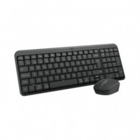 Teclado + Raton LOGITECH MK250 Wireless Black