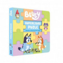 Bluey. Libro Juguete - Superlibro Puzzle. 4 Puzles de Dos Caras para Leer y Jugar   2025