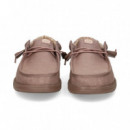 Wallabee Marron  HEY DUDE