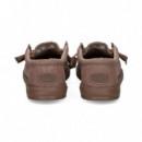 Wallabee Marron  HEY DUDE