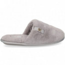 Zapatilla de Casa Pelo Lila  TOMMY HILFIGER