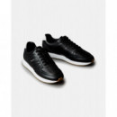 Retro Runner Lth Tape Black/bright White  CALVIN KLEIN