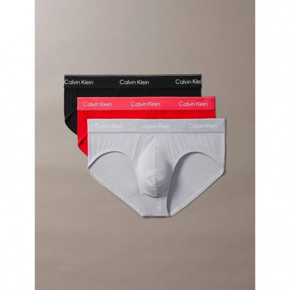 Hip Brief 3PK Black/seamless Emblem_dark  CALVIN KLEIN