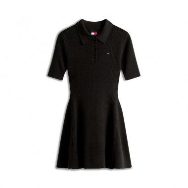 Minivestido de Punto Tipo Polo  TOMMY HILFIGER