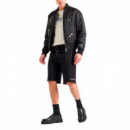 Short Regular Embrodery  GUESS