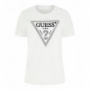 Camiseta Krystal Triangl  GUESS