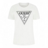Camiseta Krystal Triangl  GUESS