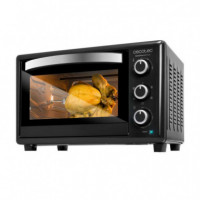 Horno de Sobremesa Bake&toast 3090 Black Gyro  CECOTEC