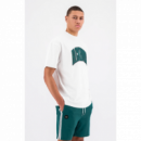 Camiseta Black Bananas blanca logo verde