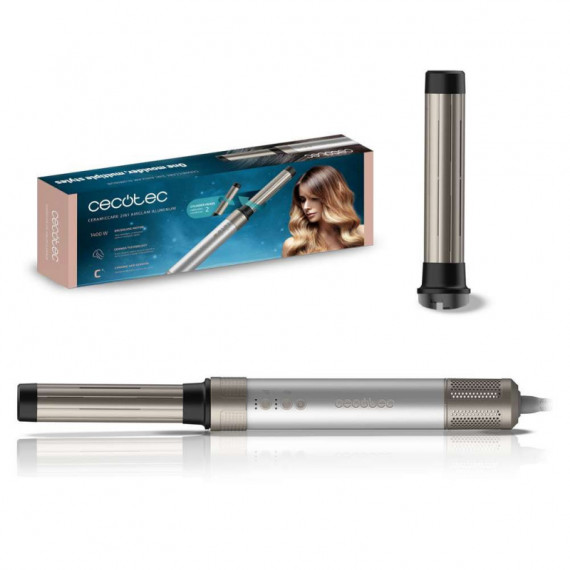 Bamba Ceramiccare 2IN1 Airglam Aluminum  CECOTEC