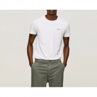 Camiseta PEPE JEANS Basic Blanca