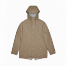 Chaquetas Hombre Chubasquero RAINS Unisex Beige