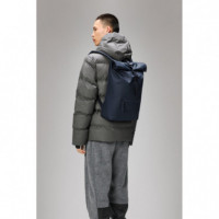 Mochila RAINS Rolltop Rucksack Navy