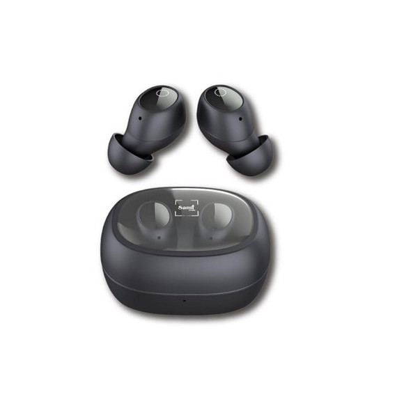 SAMI Auriculares BLUETOOTH Air Dots RS-12438 con Estuche de Carga Blanco Cancelacion RUIDO,IPX4