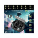 SAMI Auricular BLUETOOTH Gaming RS-12439 Negro 6H IPX4 con Estuche de Carga Cancelacion de Ruido