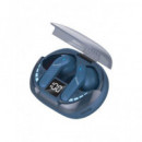 SAMI Auricular BLUETOOTH Gaming RS-12439 Azul 6H IPX4 con Estuche de Carga Cancelacion de Ruido