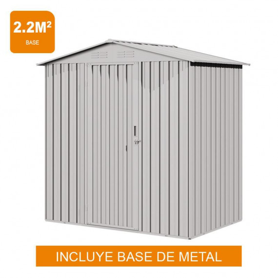 Caseta de Metal AIRMEC 181X120X195 Cm (2.2 M2)