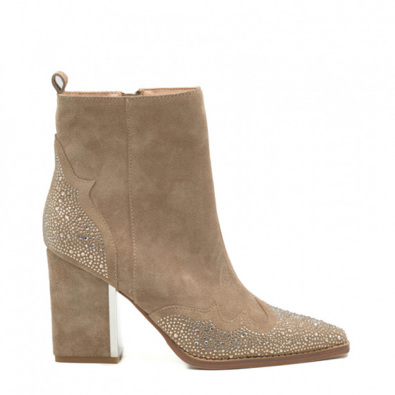 ALMA EN PENA Botín Crosta Beige I2552156-VISON