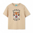 Camiseta de manga corta de algodón orgánico KIDS