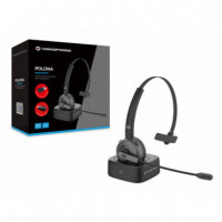 CONCEPTRONIC Auricular BLUETOOTH con Base de Carga Adaptador BLUETOOTH Incluido POLONA03BDA