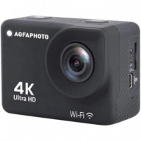 Agfa AC9000 Wifi 4K 30FPS Cámara de Acción Negra  AGFAPHOTO