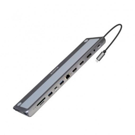 EWENT EW1150 Docking Station Usb-c 3.1 4K 12 en 1