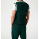 Chaleco Punto GUESS Trenzado Verde