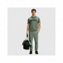 Tee Iconic Zone 10274934 01 Open Green  BOSS