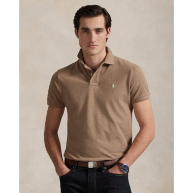 Basic Mesh-ssl-knt Brn Htr  RALPH LAUREN
