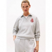 Sweater Light Grey Heather  TOMMY HILFIGER