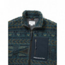 Chaquetas Hombre Chaqueta Thisisneverthat™  Sherpa Fleece Navy  THISISNEVERTHAT