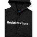 Jerséis y Sudaderas Sudadera THISISNEVERTHAT™  Logo Hoodie Black