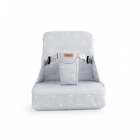 Bolso/trona Elevador Polaris Glaciar Grey  SARO