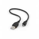Cable USB - Mini USB 0.3 Mtrs  LALO