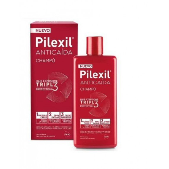 PILEXIL CHAMPU ANTICAIDA TRIPLE 450ML