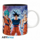 Taza Dragon Ball Super Transformaciones Goku  ABY STILE