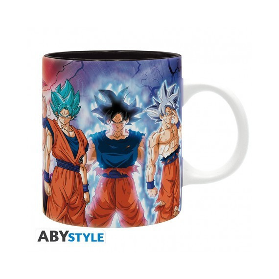 Taza Dragon Ball Super Transformaciones Goku  ABY STILE