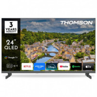 Televisor 32" THOMSON 32FQG3S15C Google TV Full HD Qled 12 Voltios