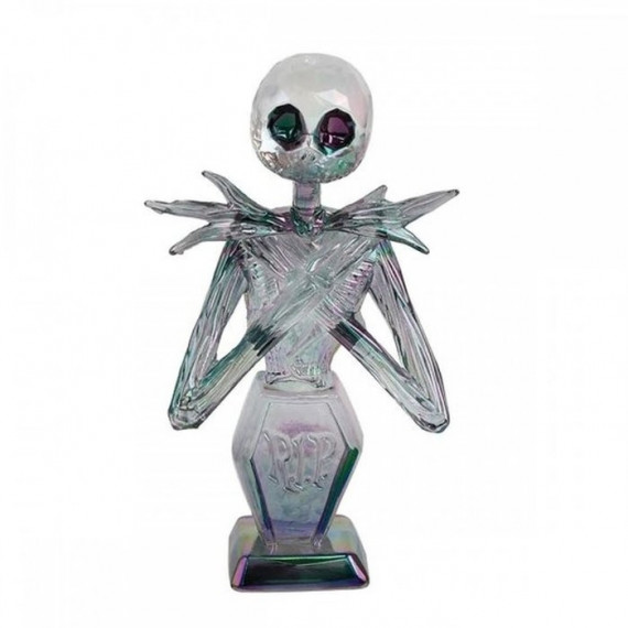 Figura Acrílica Busto Jack Skellington Pesadilla Antes de Navidad  ENESCO
