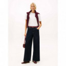 Rwb Pique C-nk Ss Tee Ecru  TOMMY HILFIGER