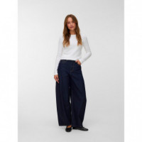 Vaqueros Mujer Jeans VERO MODA Kaitlin Dark Blue Denim