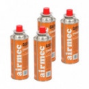 Pack Cocina Gas Portatil + 4 Cartuchos Gas AIRMEC