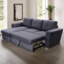 Sofá Cama Chaise Longue Reversible MOMI 243X158X91 Cm