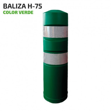 Baliza H-75 Flexible Color Verde PAMACON