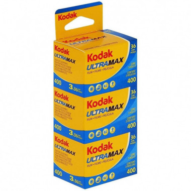 KODAK Ultra Max 400 135/36 24389 (pack 3)