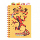 Cuaderno Deadpool Marvel A5  GRUPO ERIK