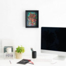 Print Jurassic Park Lenticular Enmarcado  GRUPO ERIK