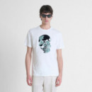 ANTONY MORATO Camiseta Regular Fit Blanca MMKS02506 FA100144-1011
