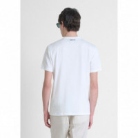 ANTONY MORATO Camiseta Regular Fit Blanca MMKS02506 FA100144-1011